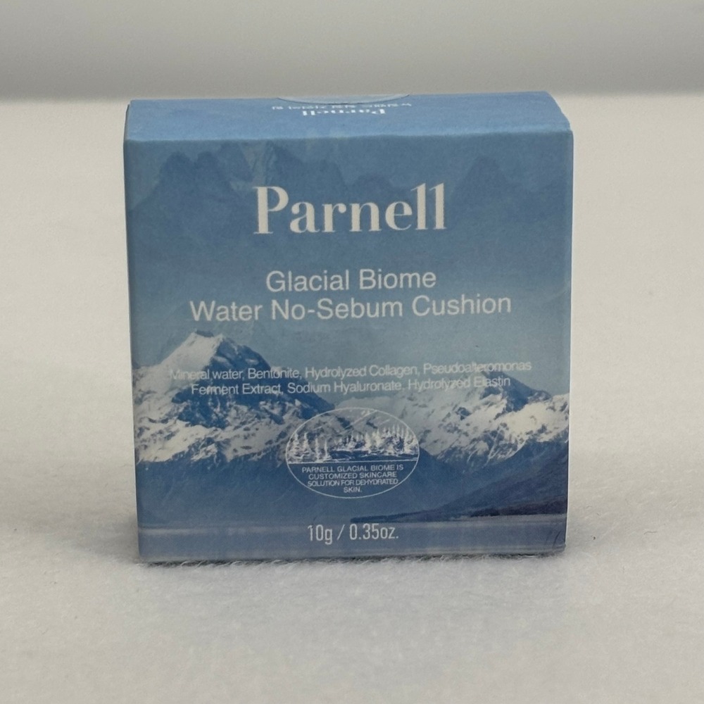 Parnell Glacial Biome Water No-Sebum Cushion 10g 0.35oz Hydrating Oil Control